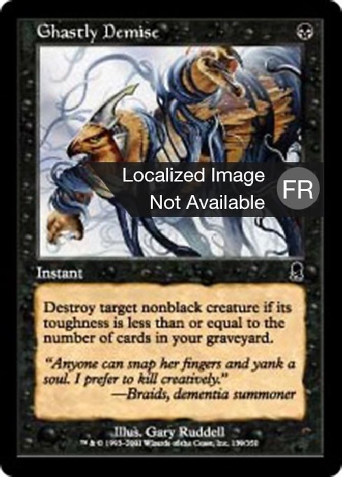 image Décès abominable