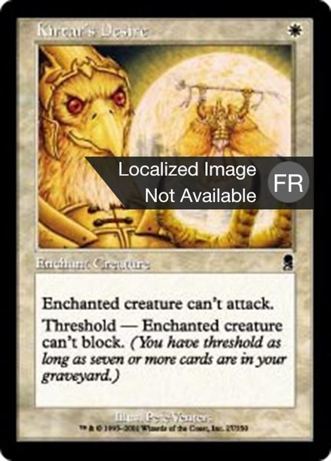 image Désir selon Kirtar