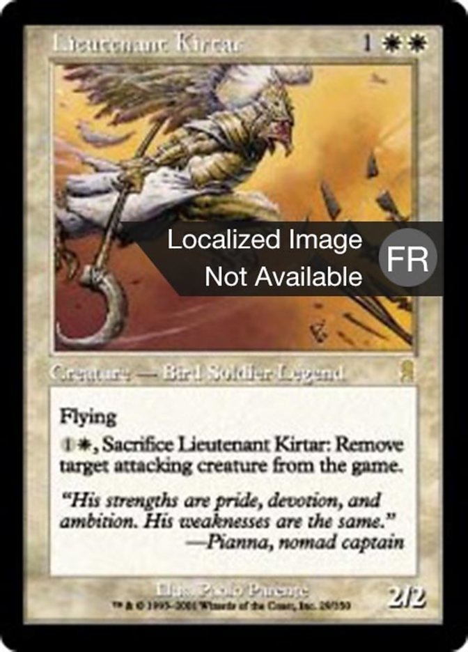 image Lieutenant Kirtar