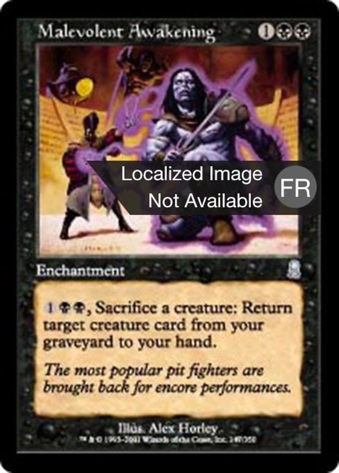 image Éveil malveillant