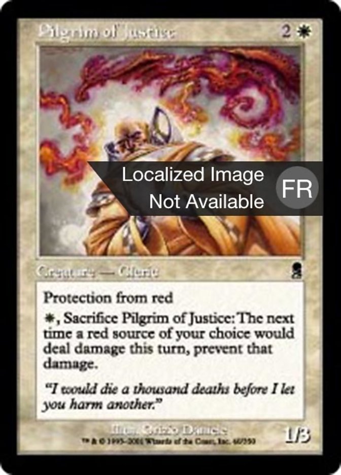 image Pèlerin de la Justice