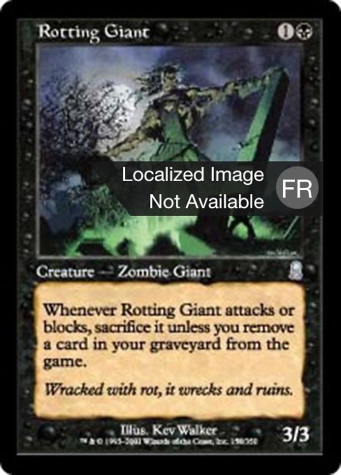 image Géant pourrissant