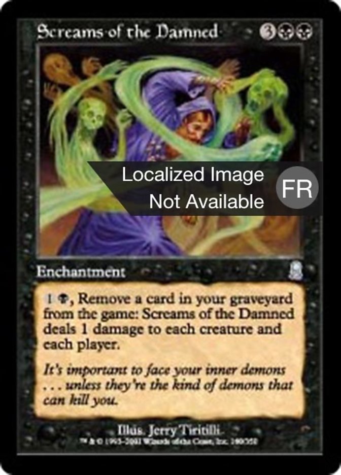 image Cris des damnés