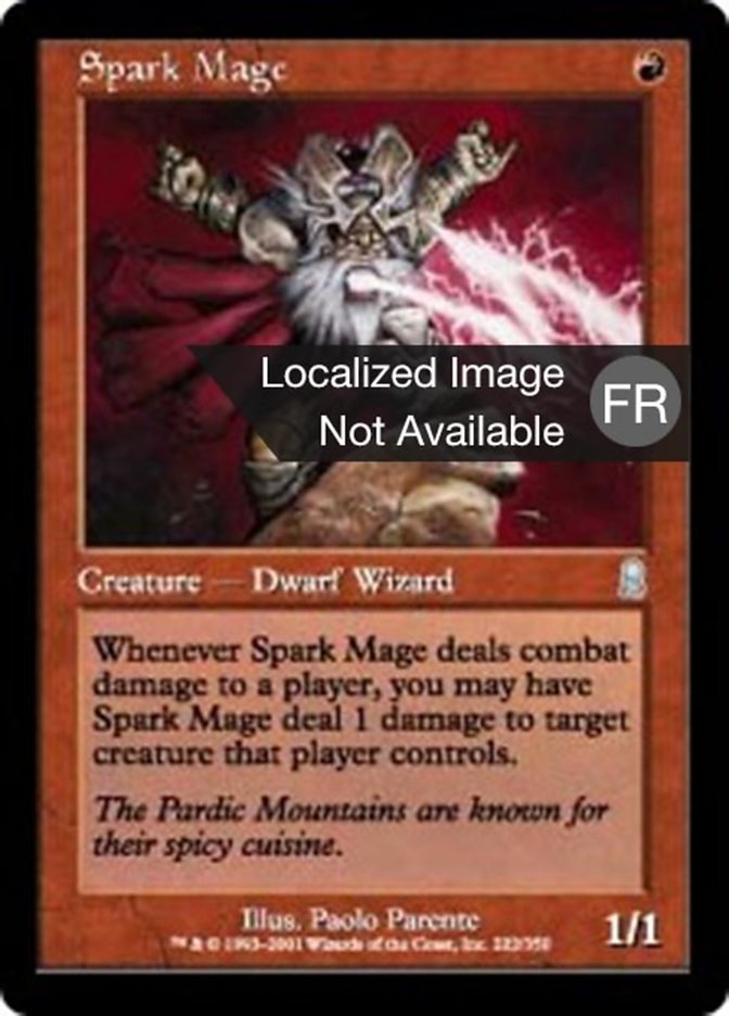 image Mage des étincelles