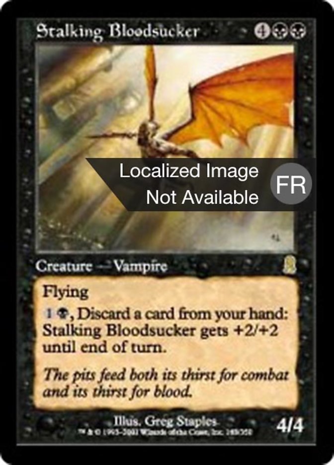 image Suceur de sang en chasse