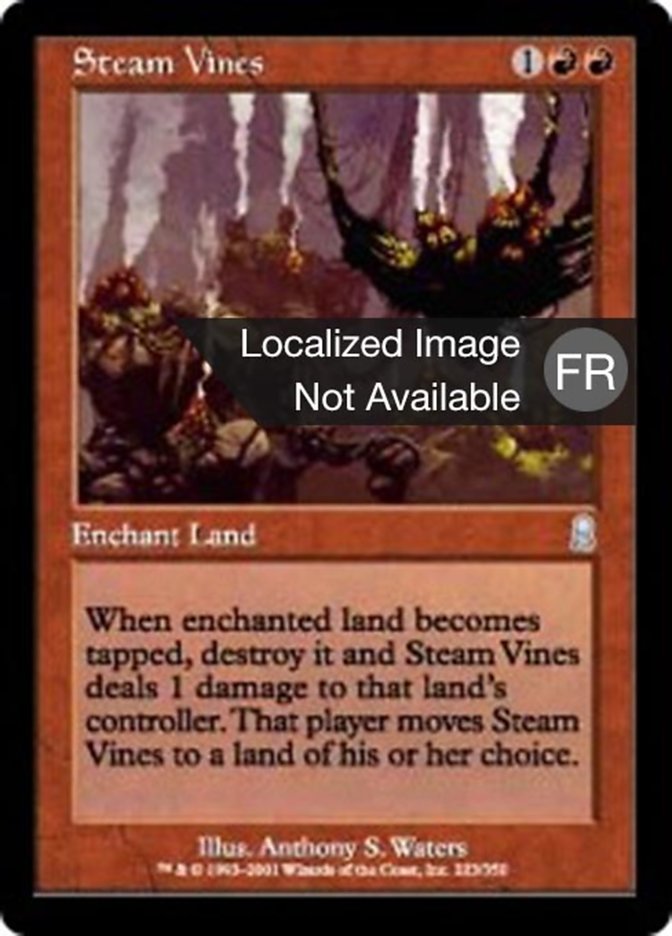 image Vignes de vapeur