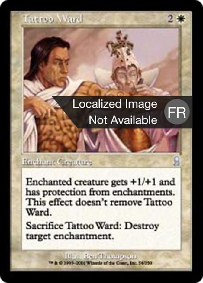 image Rune de garde tatouée