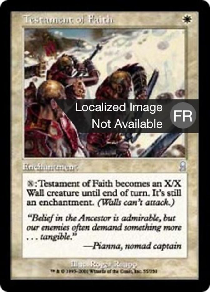 image Profession de foi