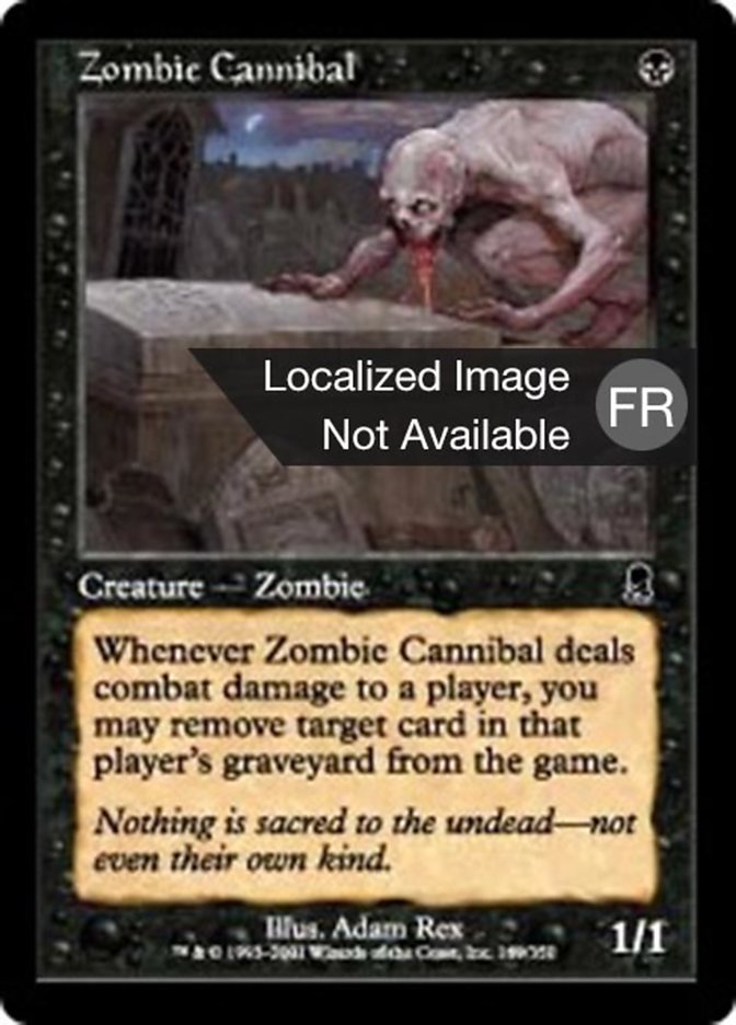 image Zombie cannibale