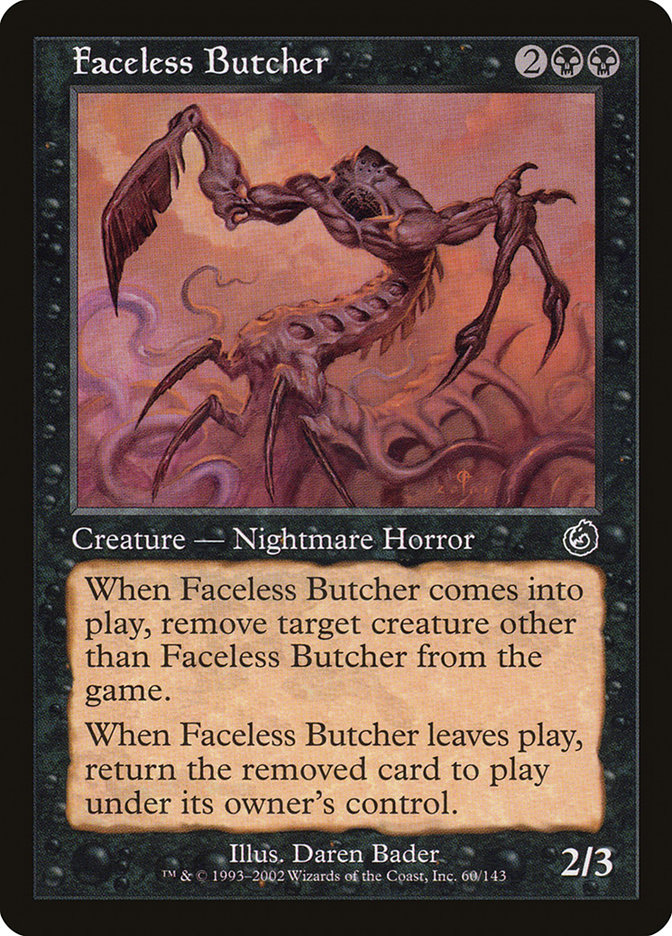 image Faceless Butcher