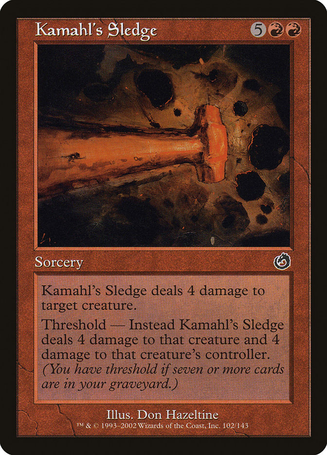 image Kamahl's Sledge