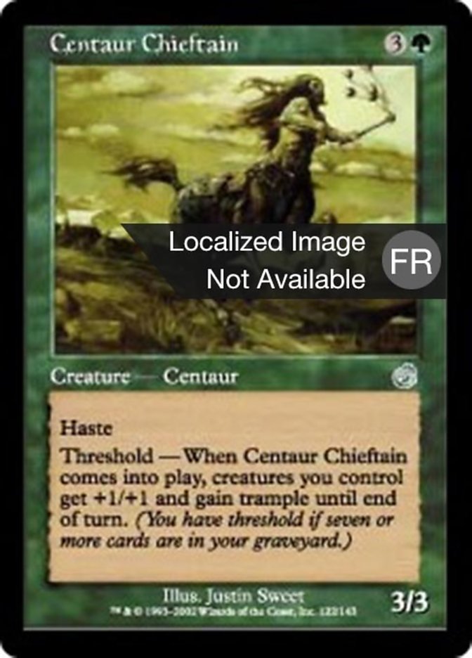 image Chef de clan centaure