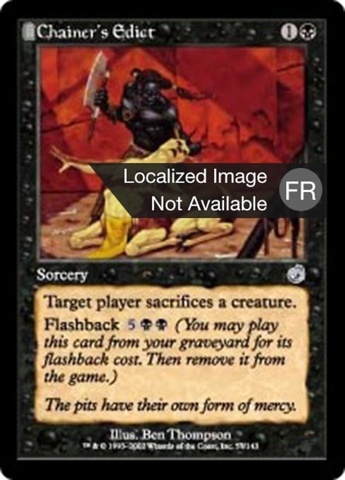 image Édit de Chaînes