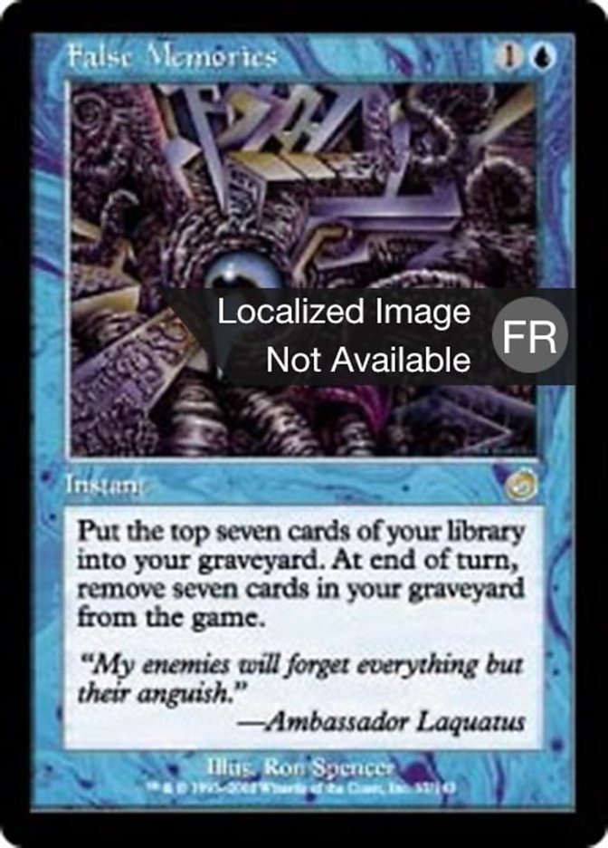 image Faux souvenirs