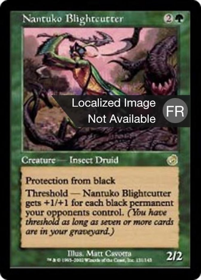 image Tranche-fléau nantuko