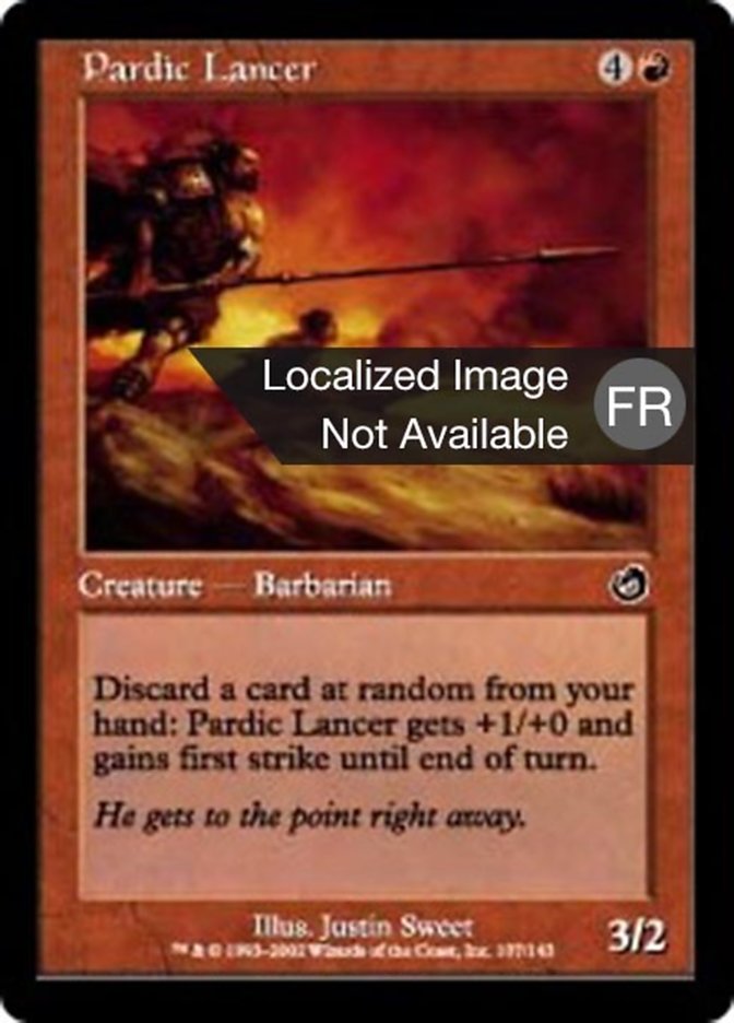 image Lancier pardique