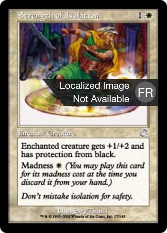 image Force de l'isolation