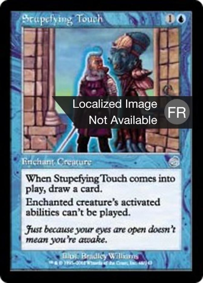 image Toucher de stupéfaction