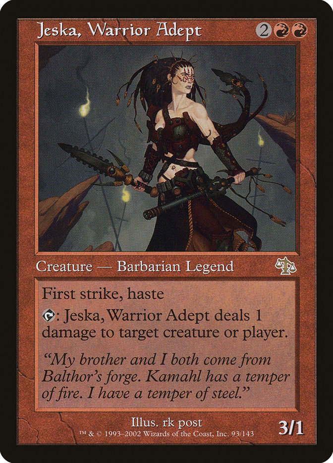 image Jeska, Warrior Adept