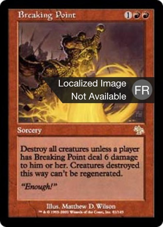 image Point de rupture