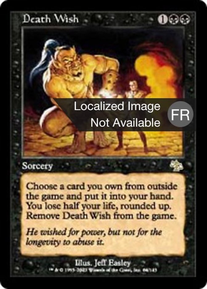 image Souhait mortel