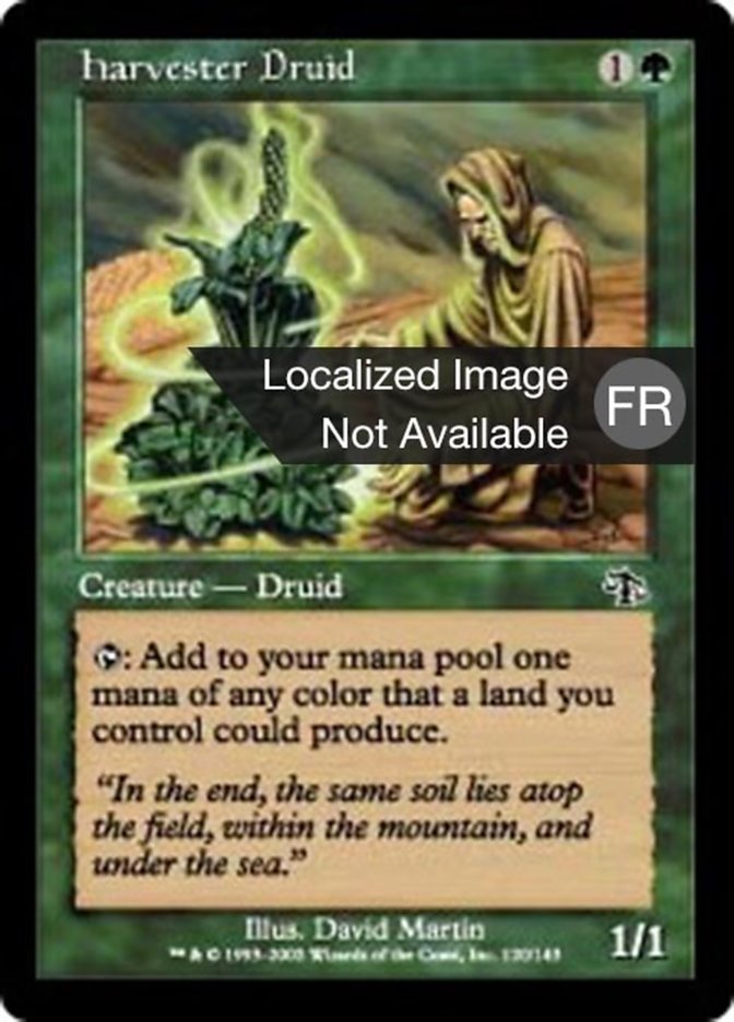 image Druide moissonneur