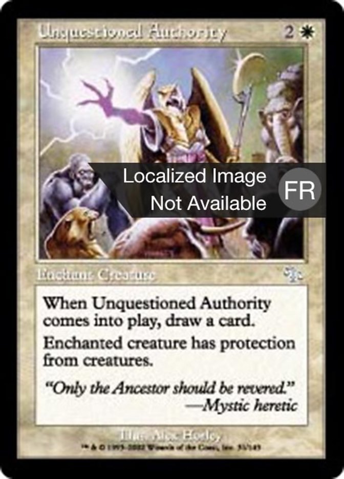 image Autorité incontestable