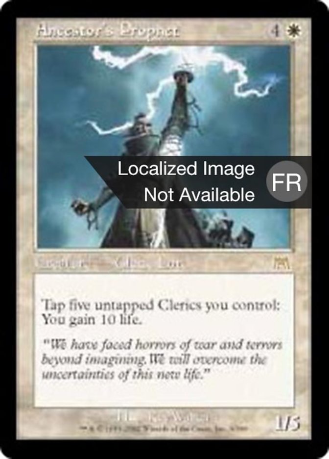 image Prophète de l'Ancêtre