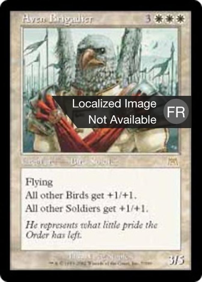 image Brigadier avemain