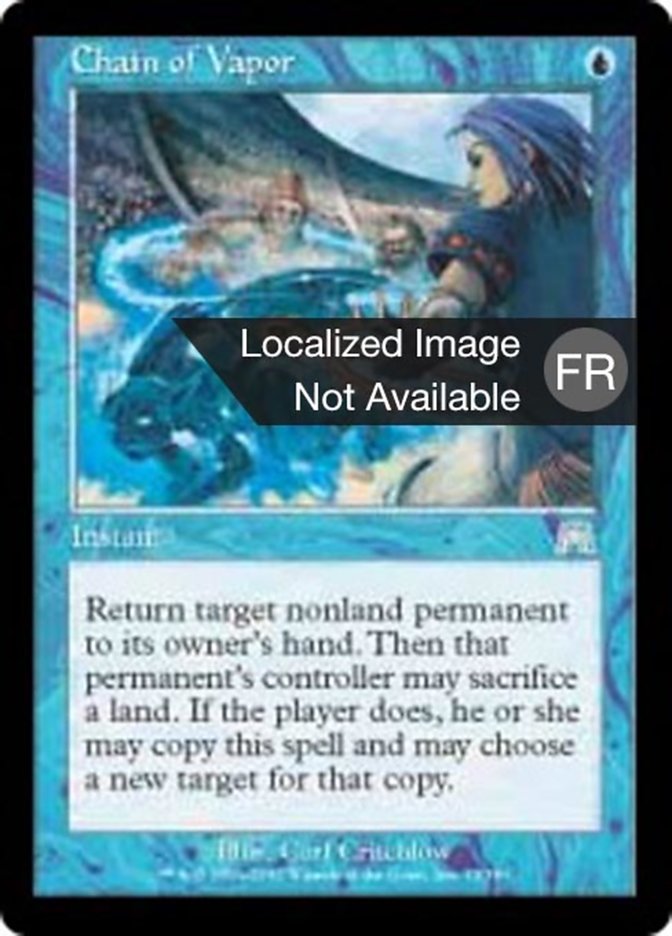 image Chaîne de vapeur