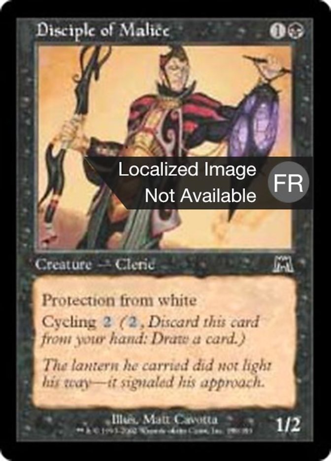 image Disciple de la méchanceté