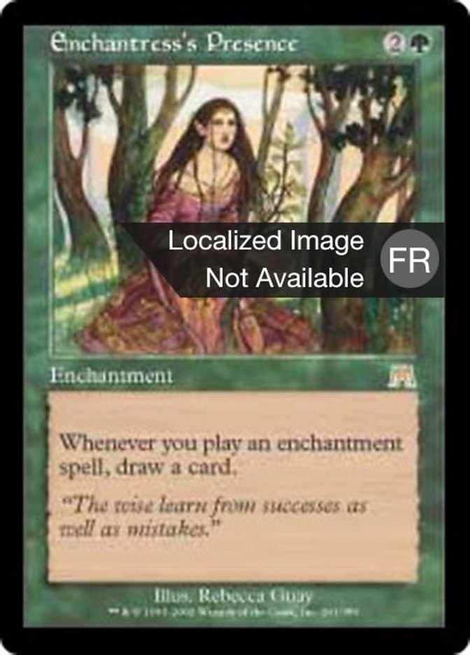 image Présence de l'enchanteresse