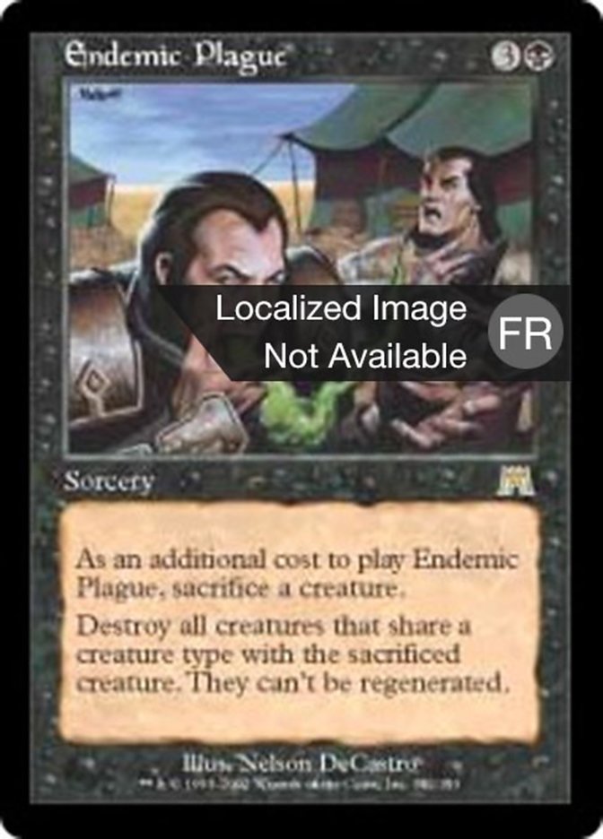 image Peste endémique