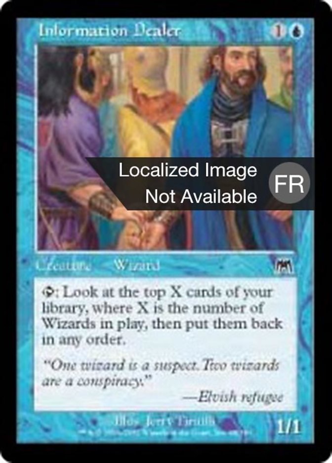 image Vendeur de renseignements