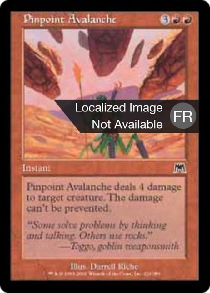 image Avalanche de précision