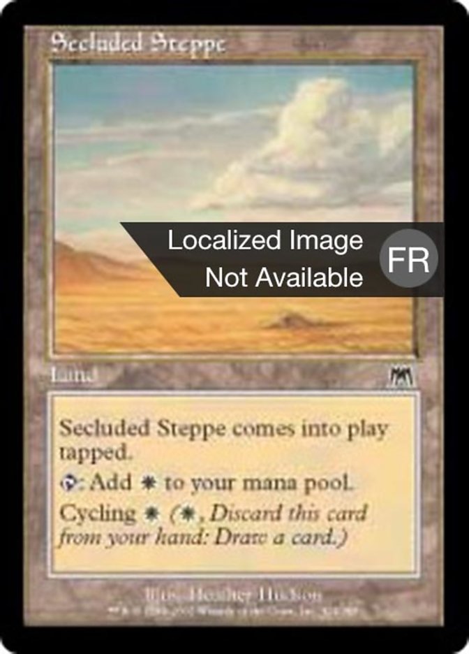 image Steppes retirées