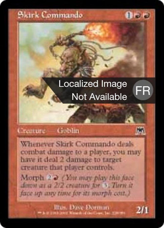 image Commando skirkien