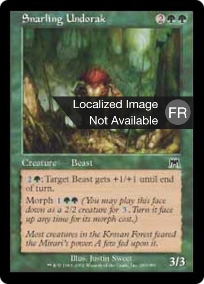 image Undorak mugissant