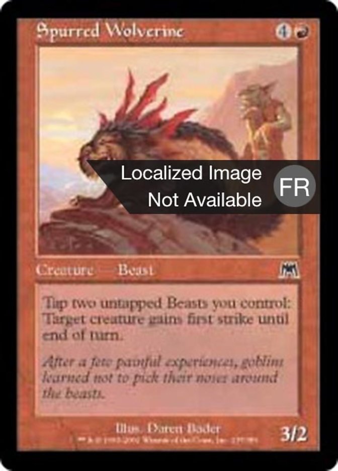 image Glouton à éperons