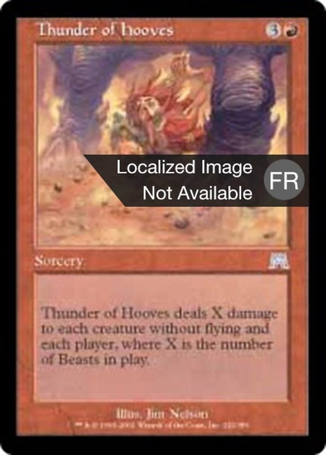 image Fracas de sabots