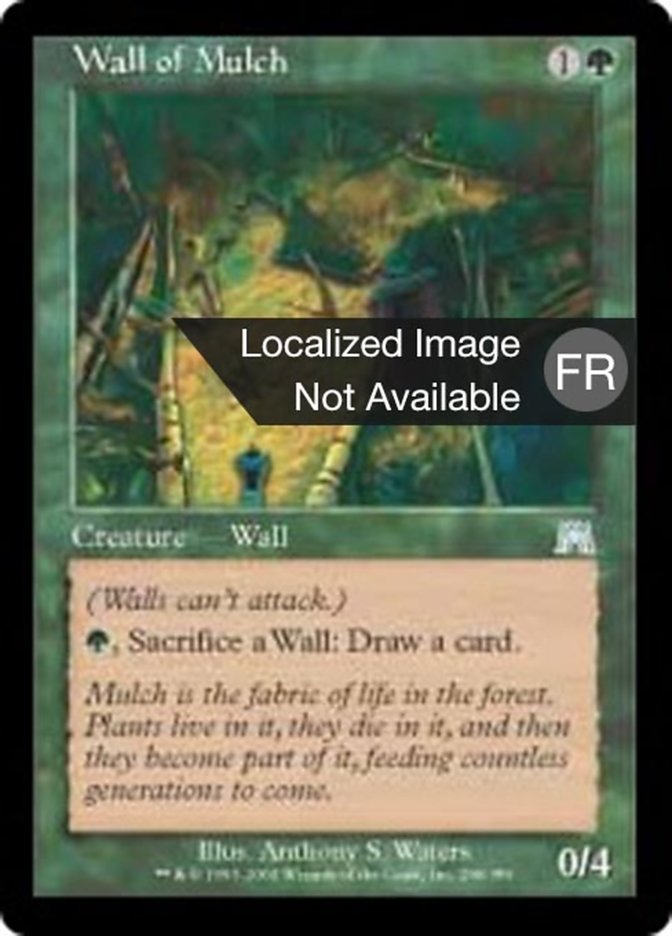 image Mur de paillis