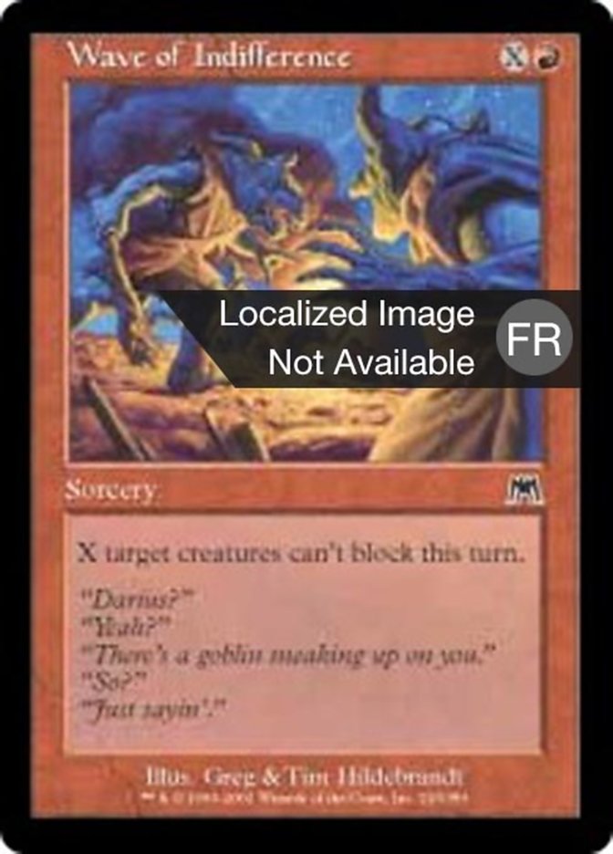 image Vague d'indifférence