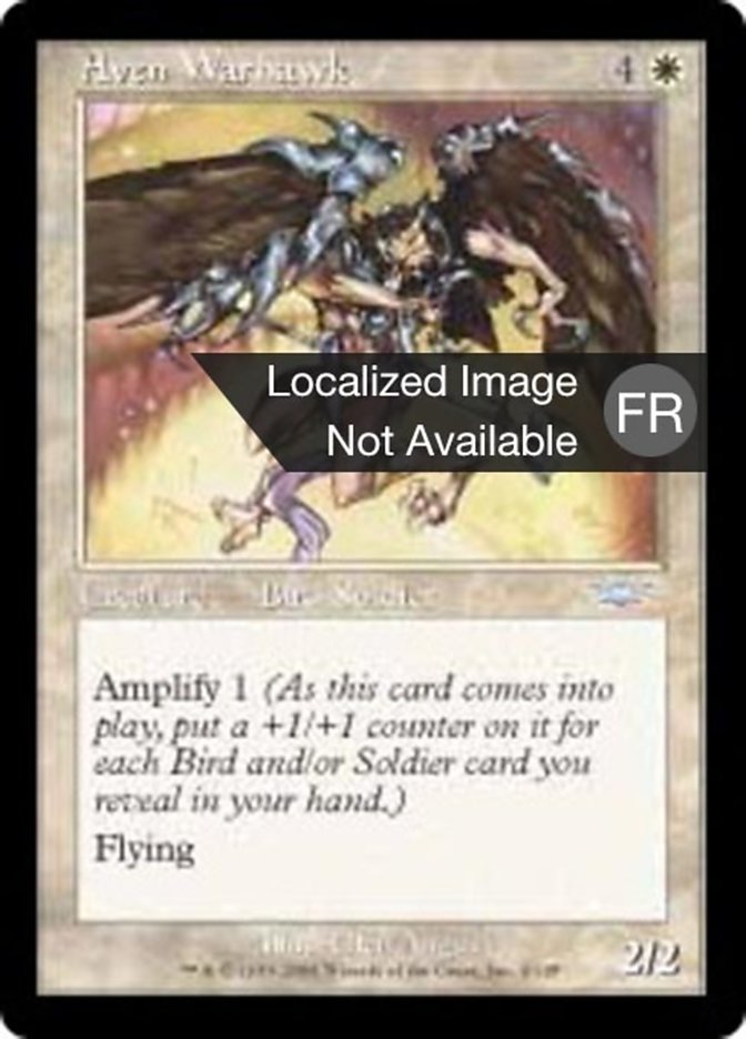 image Faucon de guerre avemain