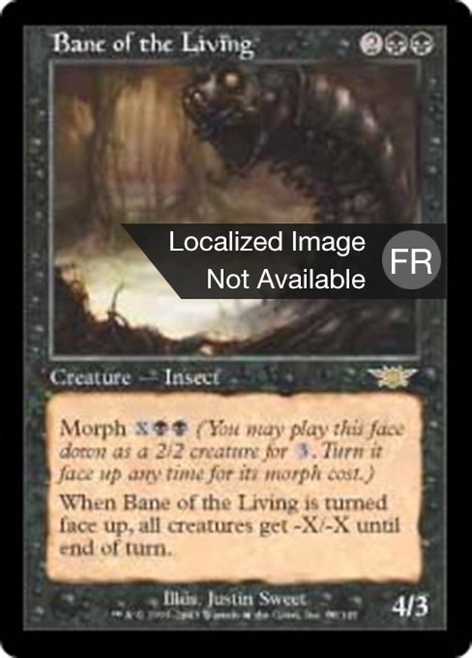 image Fléau des vivants