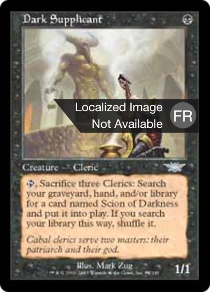 image Obscur supplicateur