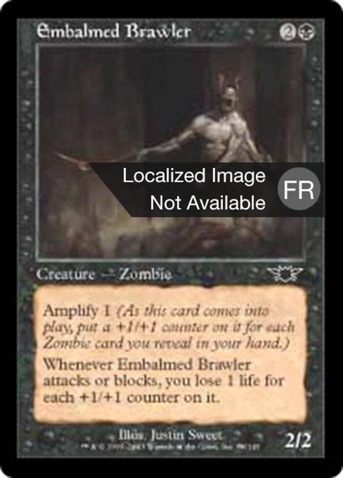 image Bagarreur embaumé