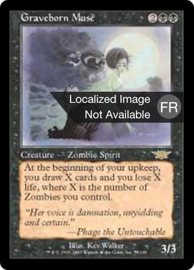 image Muse née des tombes