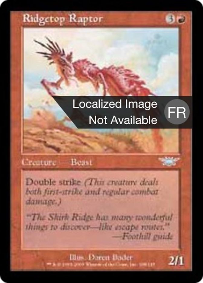 image Rapace des contreforts