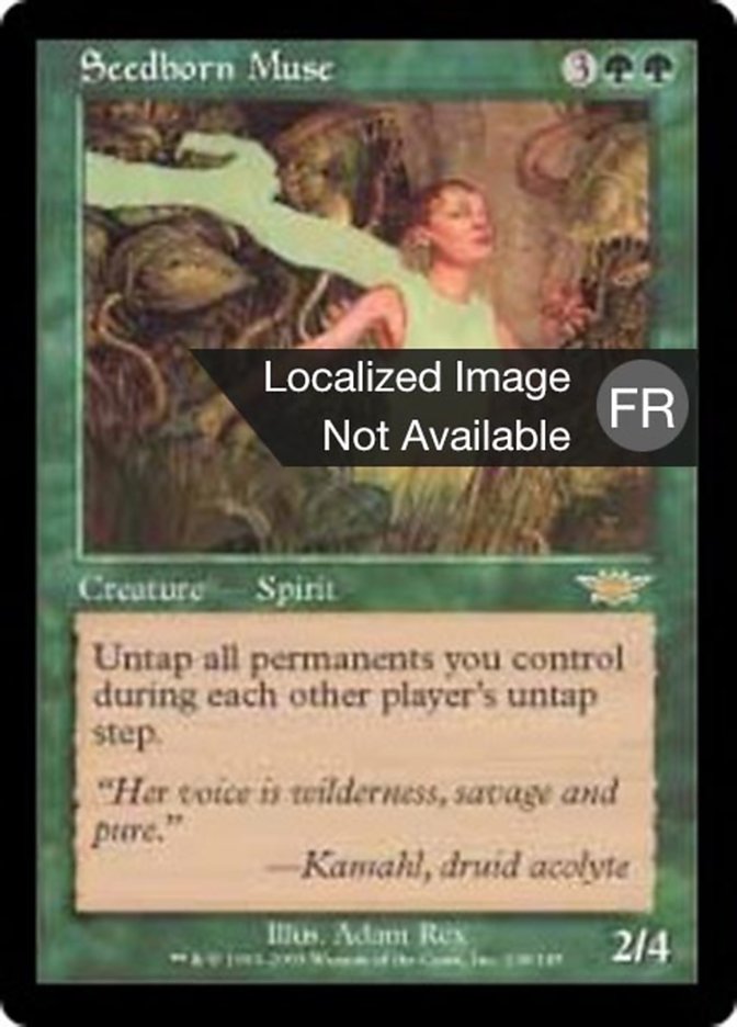 image Muse née des graines