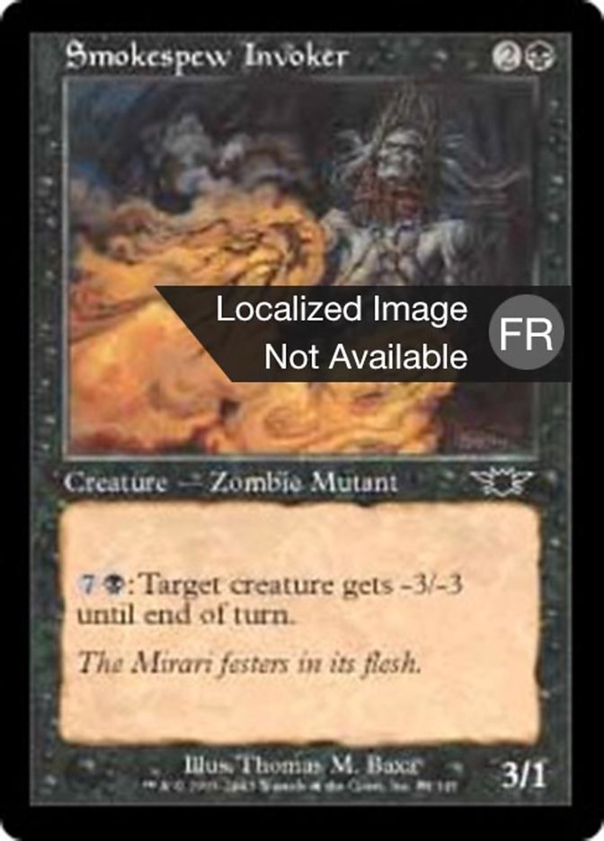 image Invocatrice crachefumée